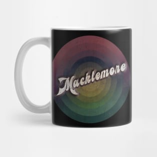 retro vintage circle Macklemore Mug